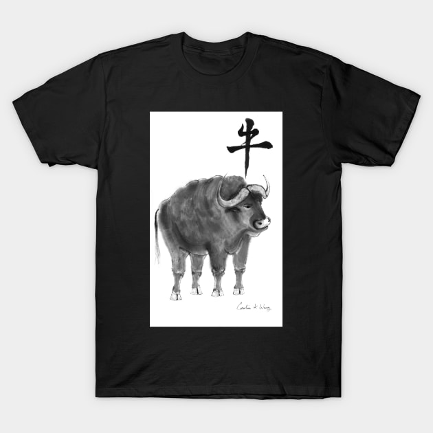 Zodiac-Ox T-Shirt by Cwang